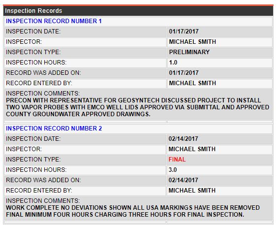 E Permit BCA Verifcation for ACOS Clearance