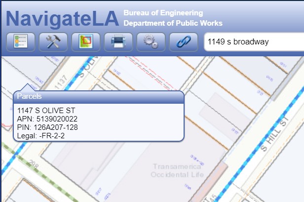 Navigate LA Screen Shot Navigate LA Screen Shot