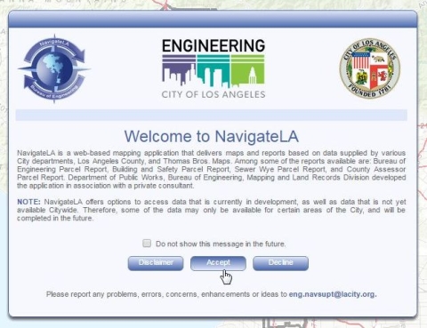 Step2 . Click accept to continue