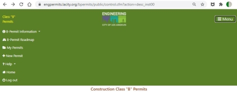 New Permit Screen Shot